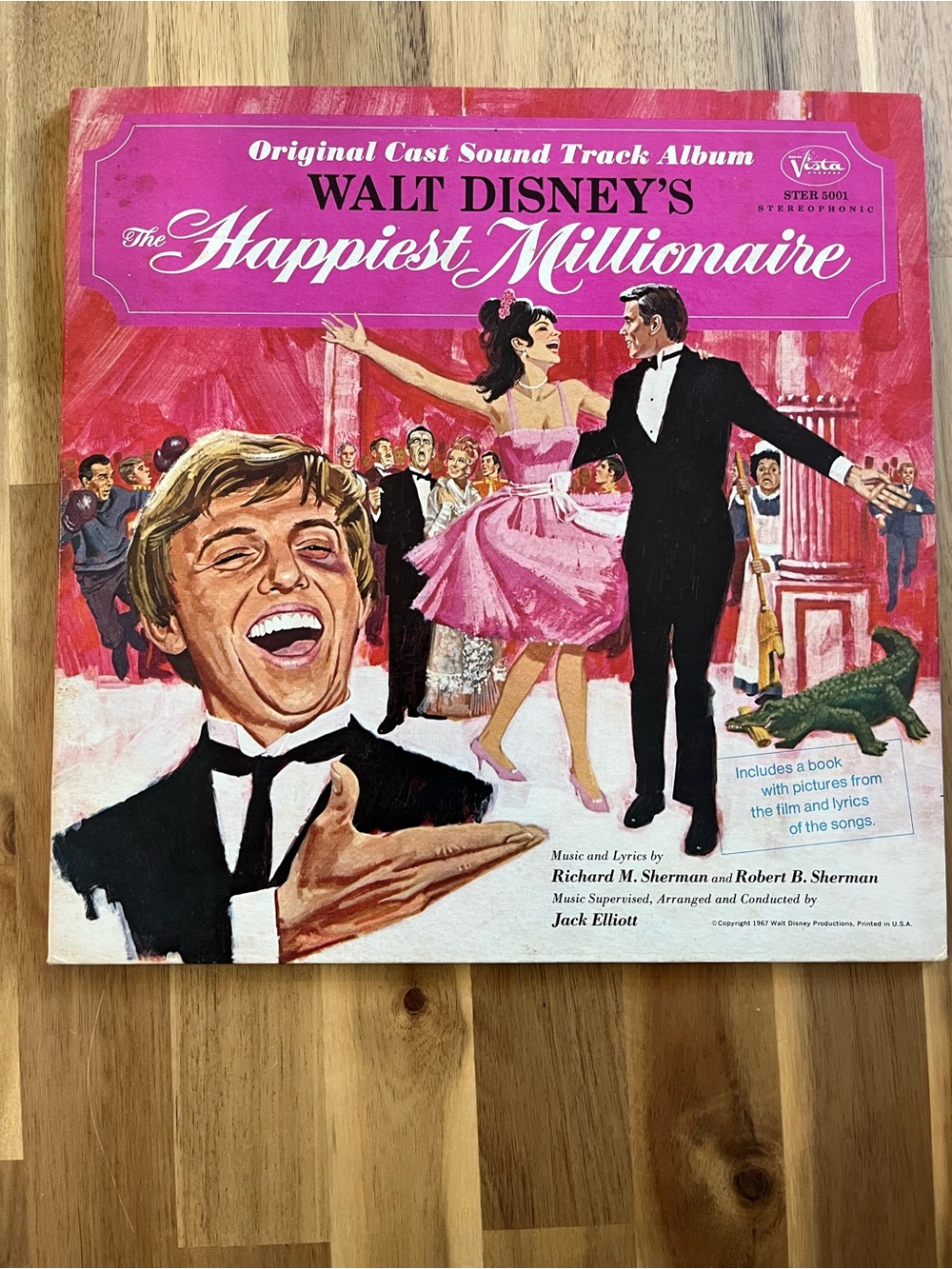 Vintage 1967 Walt Disney’s The Happiest Millionaire Vinyl Record